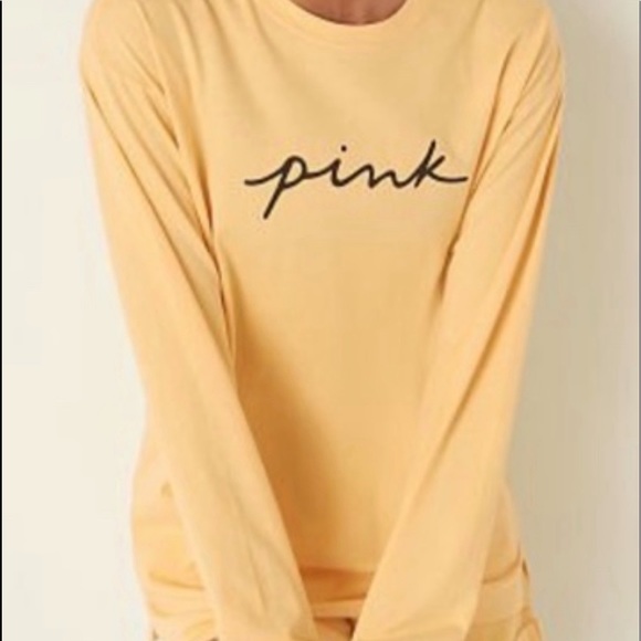 Vs pink Cotton high waist bike short campus long sleeve Tee xl slides m - Picture 8 of 12